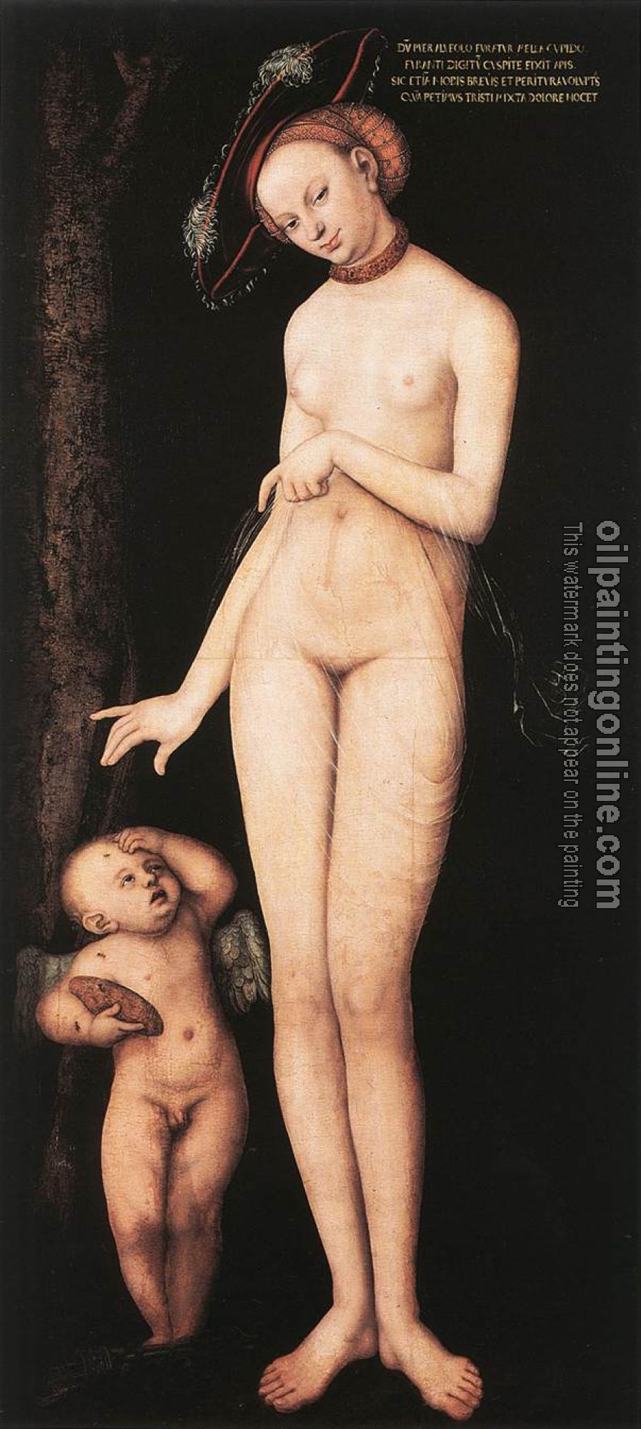 Lucas il Vecchio Cranach - Venus and Cupid